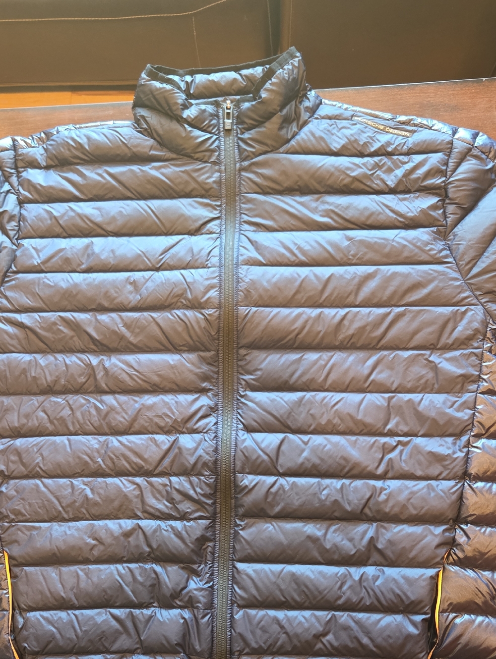Porsche Design Navy Blue Quilted Lightweight Jacket